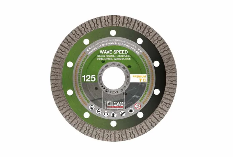 DIEWE WAVE SPEED · Premium 7 · Ø 125 mm
